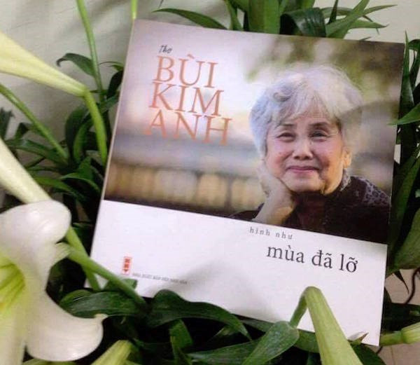 Tập thơ thứ 10 của nhà thơ Bùi Kim Anh.