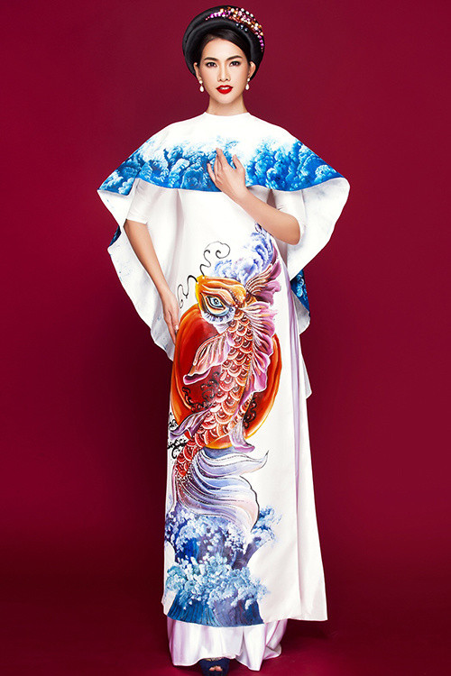 Nhà thiết kế thực hiện bộ sưu tập nhằm thể hiện vẻ đẹp của đại dương.