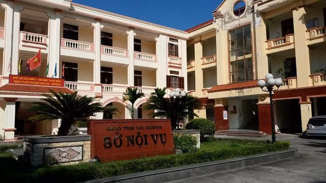 Trụ sở Sở Nội vụ tỉnh Hải Dương