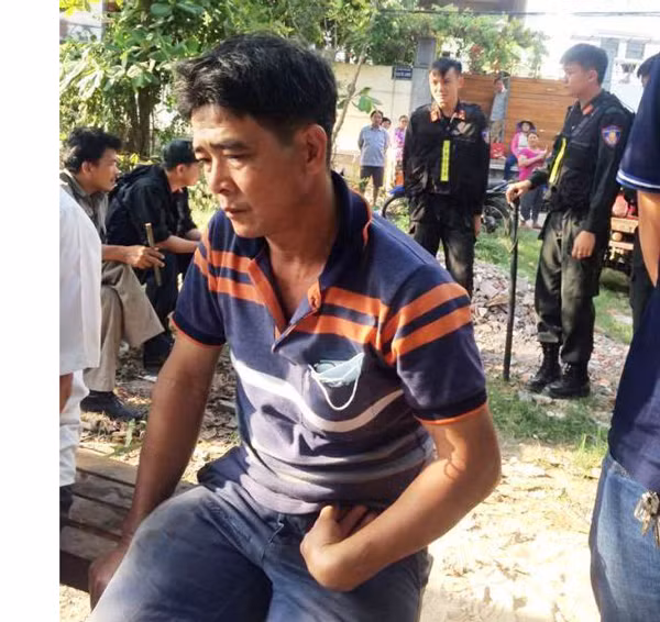 Một trong số các đối tượng bị bắt