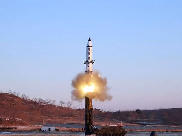 Triều Tiên phóng tên lửa. (Nguồn: AFP) Triều Tiên phóng tên lửa. (Nguồn: AFP)