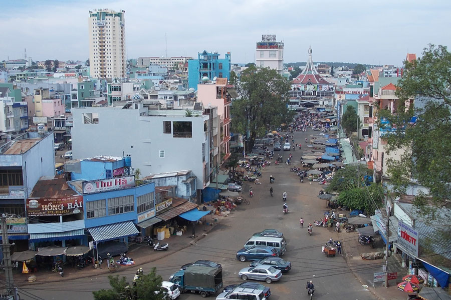 Một góc TP. Pleiku.