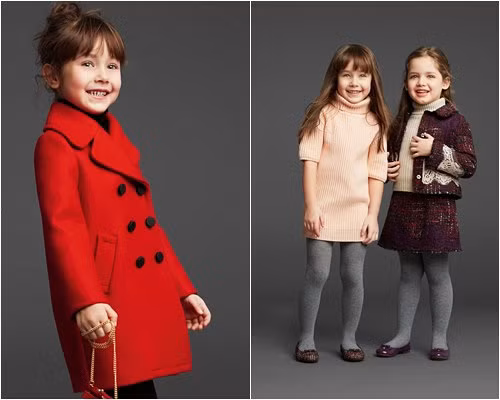 Những chiếc áo khoác cao cấp mang đến vẻ nổi bật và ấm áp cho thiết kế của Dolce & Gabbana.