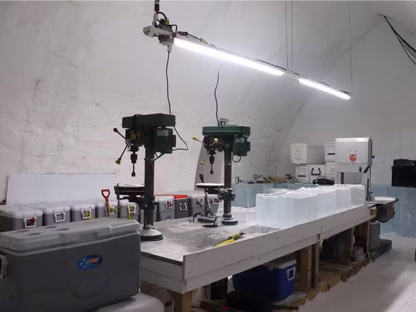 Đồ uống được pha chế ngay tại chỗ.