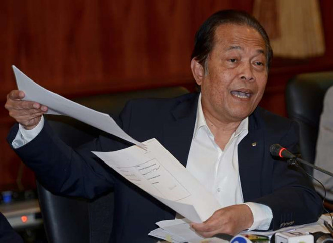 Ông Worawi liên tục khiếu kiện - AFP