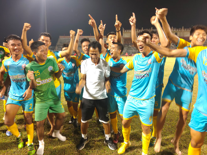 Niềm vui lọt vào VCK giải U.21 năm 2019 của Khánh Hòa - Ảnh:Minh Trần