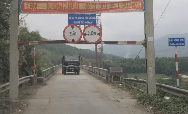 Cầu Nông Sơn, công trình xây dựng có sự đóng góp của bạn đọc Báo Thanh Niên