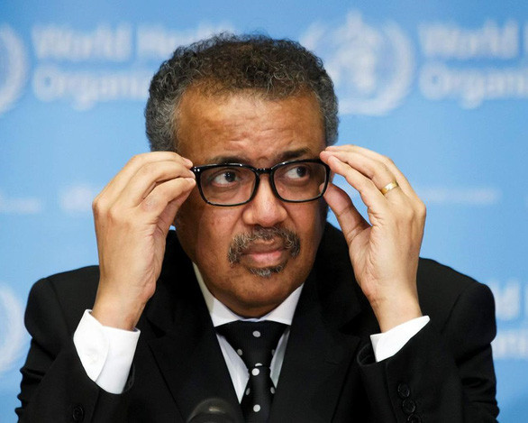 Tổng giám đốc Tổ chức Y tế thế giới Tedros Adhanom Ghebreyesus - Ảnh: AP