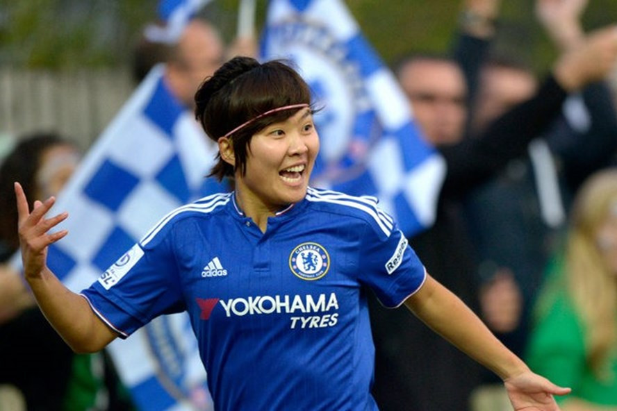 Ji So-ỵun đang là ngôi sao ở đội nữ Chelsea của Anh. Ảnh: Sky Sports.