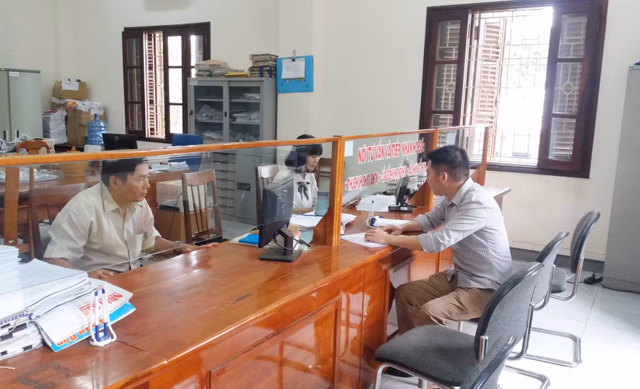 Ngành BHXH Gia Lai chú trọng thực hiện cải cách hành chính, nâng cao ý thức phục vụ. Ảnh: Như Nguyện