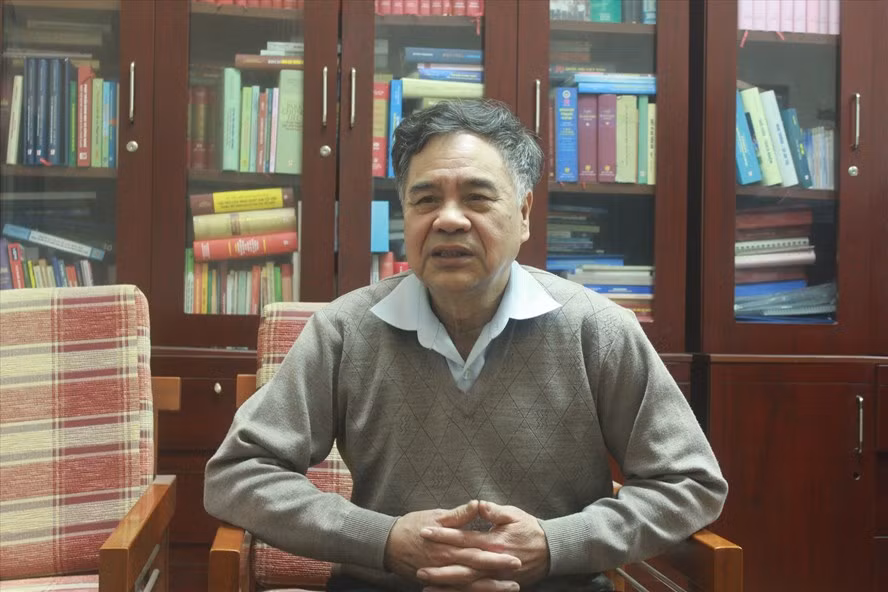  PGS-TS Nguyễn Viết Thông - Tổng Thư ký Hội đồng Lý luận Trung ương. Ảnh: T.Vương