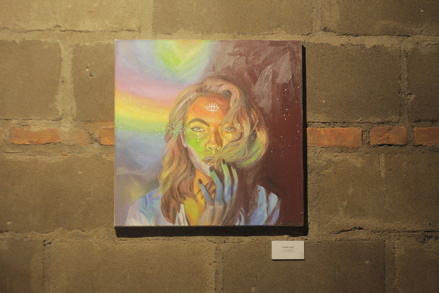 Tác phẩm Astral Gaze - Ảnh: MAI THỤY