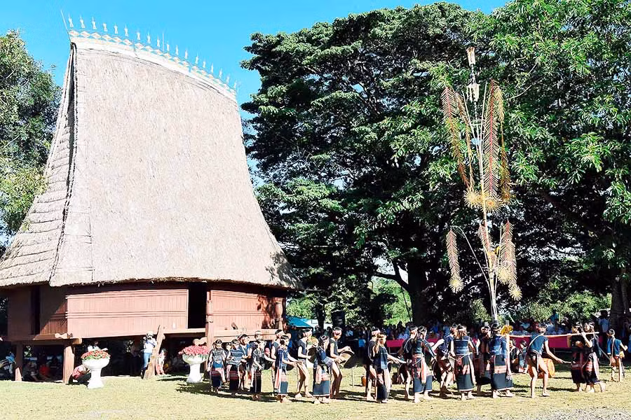  Ý tưởng phát triển du lịch cộng đồng tại làng Ốp (phường Hoa Lư, TP. Pleiku) vẫn chưa phát huy giá trị như kỳ vọng. Ảnh: ĐỨC THỤY
