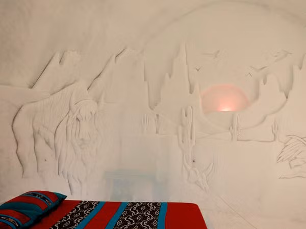 Căn phòng này theo chủ đề miền Tây hoang dã.