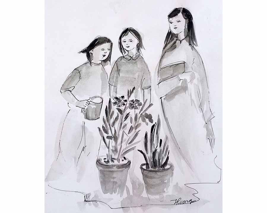 Minh họa: Kim hương Minh họa: Kim hương