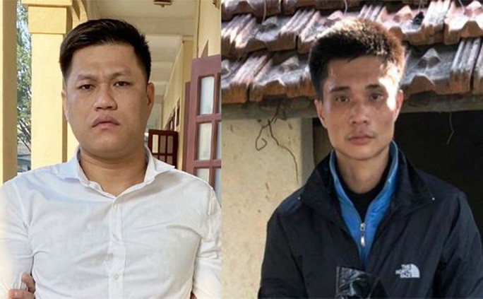 Lê Nguyên Vũ (trái) và Bùi Văn Thương - Ảnh: Công an Thanh Hóa Lê Nguyên Vũ (trái) và Bùi Văn Thương - Ảnh: Công an Thanh Hóa