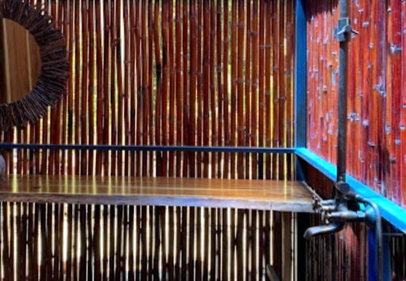 Phòng tắm của resort - Ảnh: FB