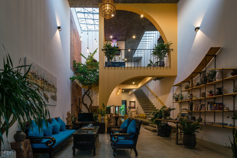  Cấu trúc dạng khe cho phép ánh sáng có thể đi vào mọi ngõ ngách bên trong.