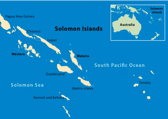  4 người sống sót sau 32 ngày lênh đênh trên Thái Bình Dương từ Papua New Guinea đến quần đảo Solomon - Ảnh: researchgate.net