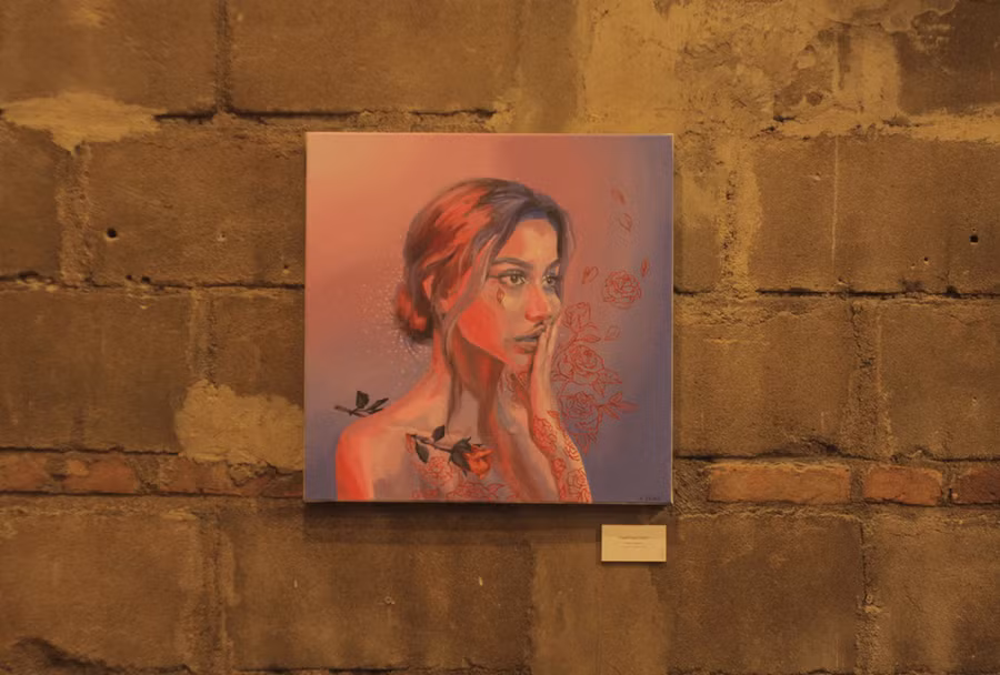  Tác phẩm Fairytales End - Ảnh: MAI THỤY