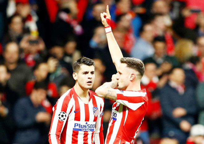 Atletico Madrid có bàn thắng sớm do công Niguez - Ảnh: Reuters