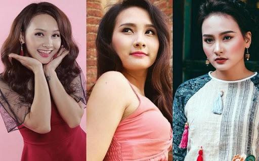 Nữ diễn viên từng có khuôn mặt bầu bĩnh.