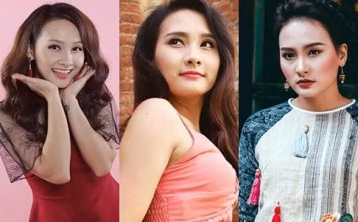 Nữ diễn viên từng có khuôn mặt bầu bĩnh.