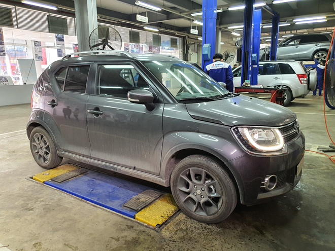 Suzuki Ignis bất ngờ xuất hiện tại Việt Nam và đeo biển số ngoại giao - Ảnh: Khắc Việt Suzuki Ignis bất ngờ xuất hiện tại Việt Nam và đeo biển số ngoại giao - Ảnh: Khắc Việt