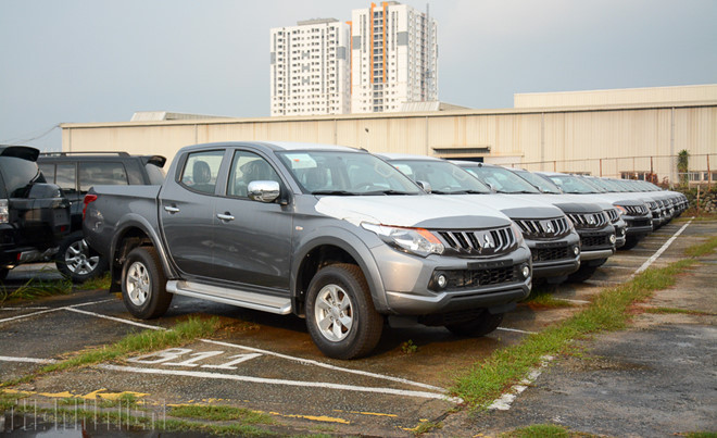  612 chiếc bán tải Triton phiên bản GLS nằm trong diện triệu hồi