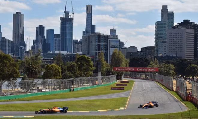 Chặng đua Úc GP tổ chức ở TP.Melbourne - F1.com