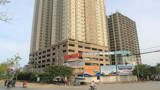 Dự án nhà ở xã hội AZ Thăng Long (Hoài Đức, Hà Nội) được mở bán lần thứ 12 suốt 5 năm qua vẫn không hết căn hộ. Ảnh: PV