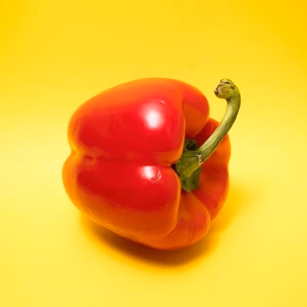 Ớt chuông. Ảnh: CNA.