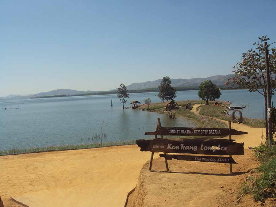  Khu du lịch sinh thái Kon Trang Long Loi. Ảnh: T.V.S