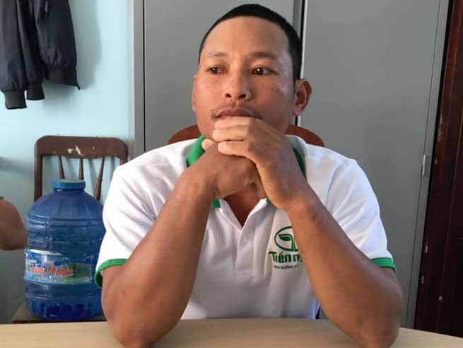 Trọng đã bị xử phạt hành chính 2 triệu đồng. Ảnh: Văn Ngọc