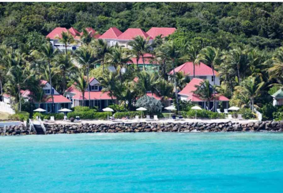  Les Ilets de la Plage ở Saint Barthelemy. Ảnh: PIERRE CARREAU