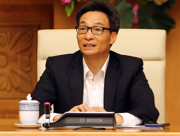  Phó thủ tướng Vũ Đức Đam: Chúng ta chủ động hơn nhưng tuyệt đối không chủ quan - Ảnh: VGP