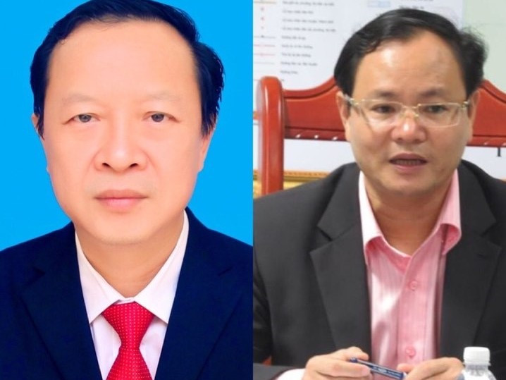 Ông Phạm Ngọc Thưởng (trái) và ông Lê Minh Ngân (phải) Ông Phạm Ngọc Thưởng (trái) và ông Lê Minh Ngân (phải)