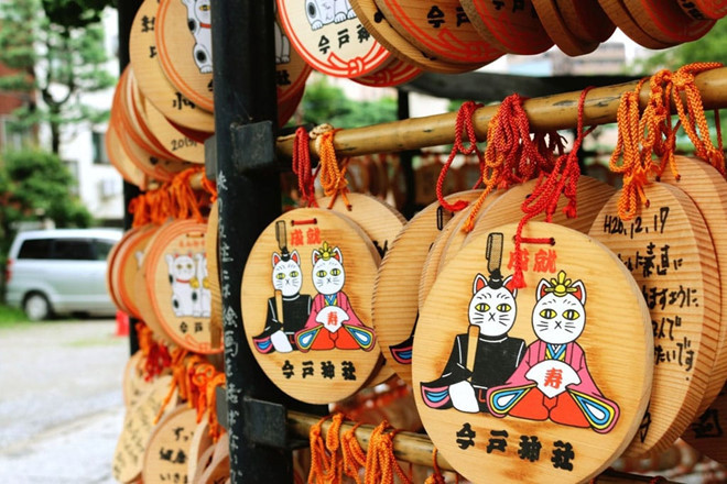 Đền Imado: Tìm tình yêu tại nhà của Maneki-neko