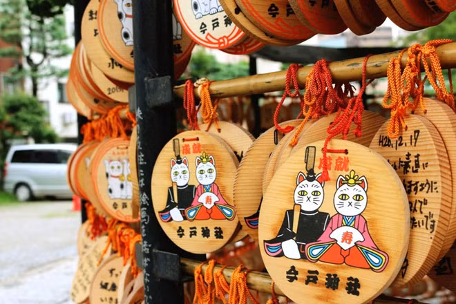 Đền Imado: Tìm tình yêu tại nhà của Maneki-neko