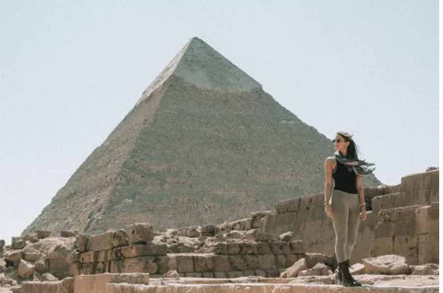  Kim Tự Tháp Ai Cập. Ảnh: Lexie Alford