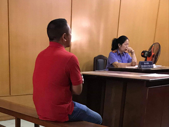  Bị cáo tại phiên tòa - Ảnh: Huyền Mai