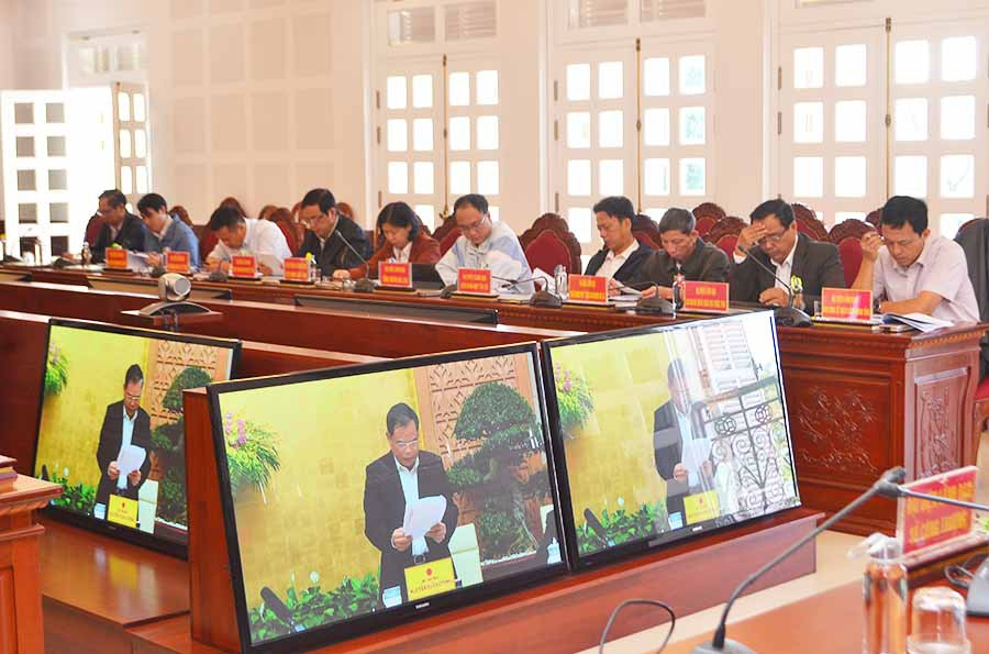 Quang cảnh Hội nghị tại điểm cầu Gia Lai. Ảnh: Lê Nam