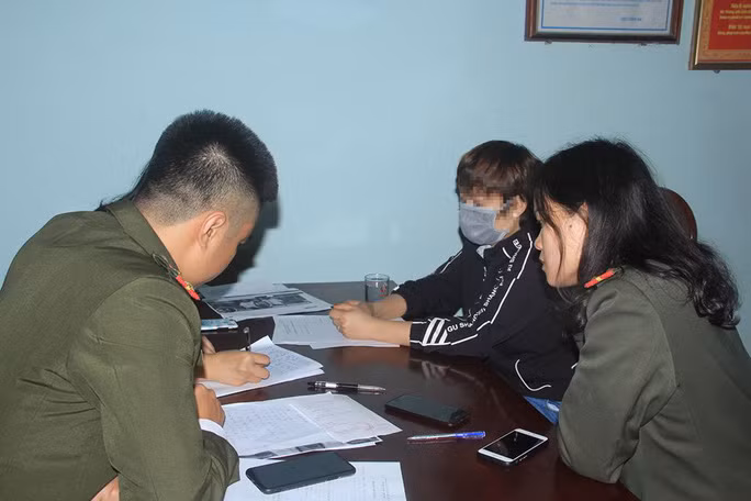 Trương Thị Th. tại cơ quan điều tra