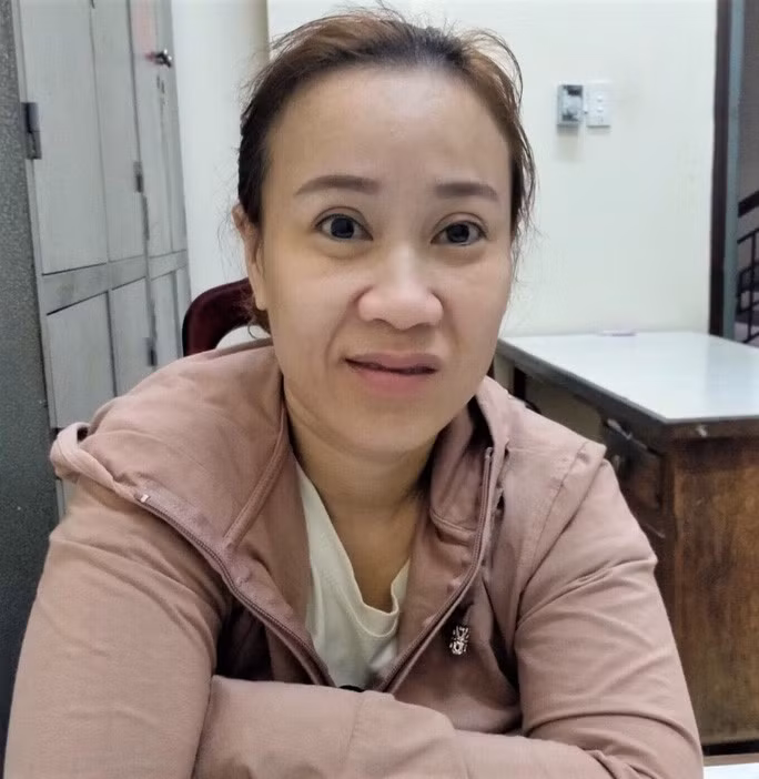  Đối tượng Dương Thị Bông tại cơ quan điều tra