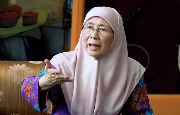  Bà Wan Azizah. (Nguồn: thestar.com.my)