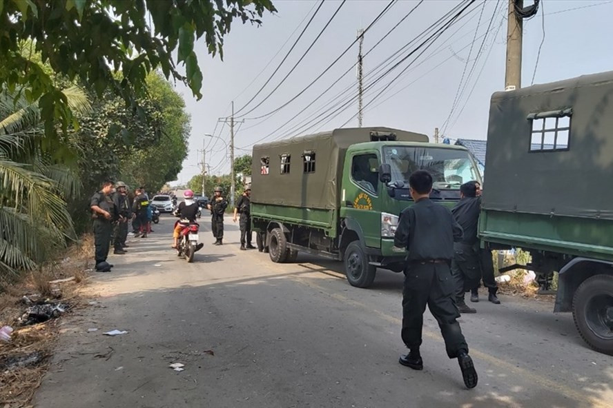Cơ quan CSĐT đang truy bắt đối tượng Tuấn và Tâm. Ảnh: PV Cơ quan CSĐT đang truy bắt đối tượng Tuấn và Tâm. Ảnh: PV