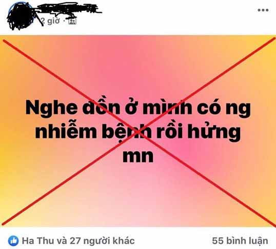  Nhiều người đã đăng tải thông tin không chính xác về 2 công dân trên mạng xã hội facebook. Ảnh: Văn Ngọc