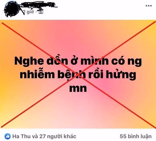  Nhiều người đã đăng tải thông tin không chính xác về 2 công dân trên mạng xã hội facebook. Ảnh: Văn Ngọc