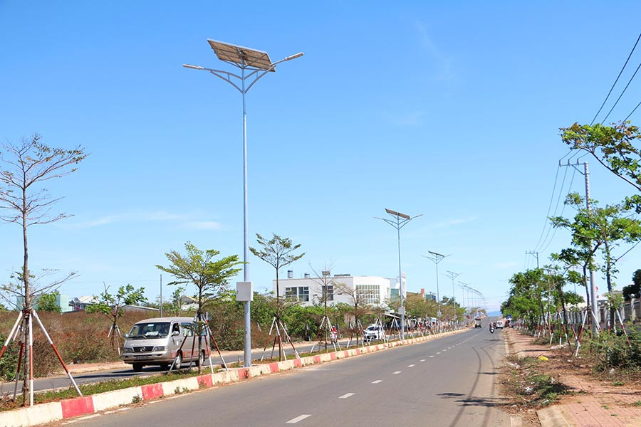  Hệ thống được lắp đặt đảm bảo về mặt mỹ quan. Ảnh: Q.T