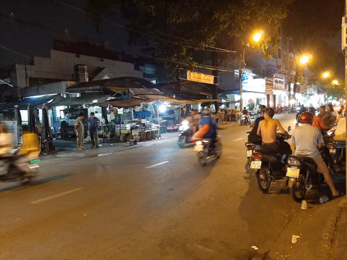 Chợ Hiệp Tân, nơi xảy ra vụ án mạng